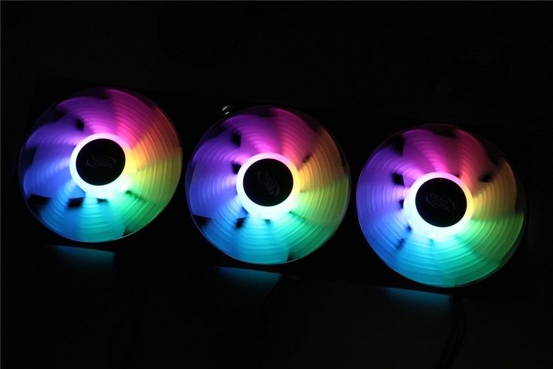 DEEPCOOL 九州风神 魔环RGB风扇套装：轻松开启RGB灯光之旅！