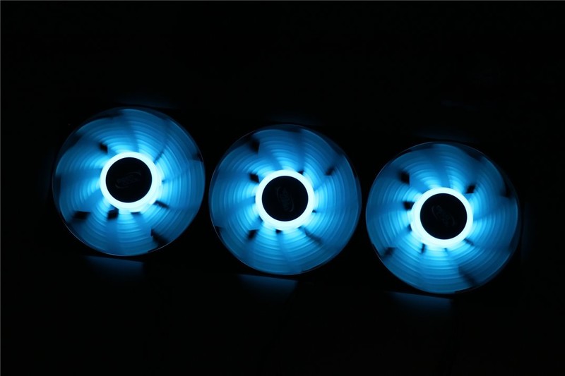 DEEPCOOL 九州风神 魔环RGB风扇套装：轻松开启RGB灯光之旅！