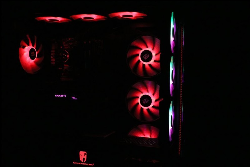 DEEPCOOL 九州风神 魔环RGB风扇套装：轻松开启RGB灯光之旅！