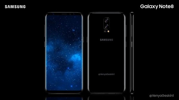 星空体育平台Note 8是这个样子？6.4寸双摄一眼惊艳