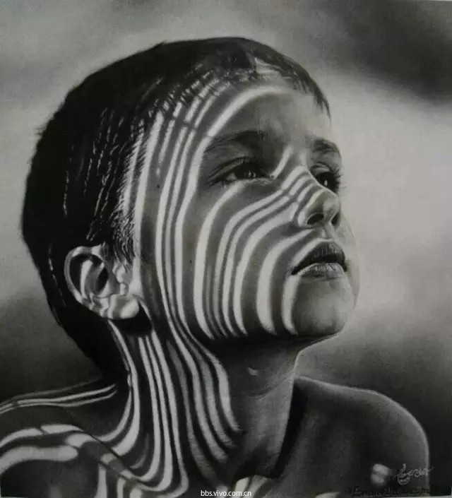 这些铅笔画！真牛！