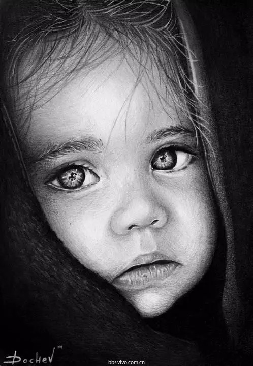 这些铅笔画！真牛！