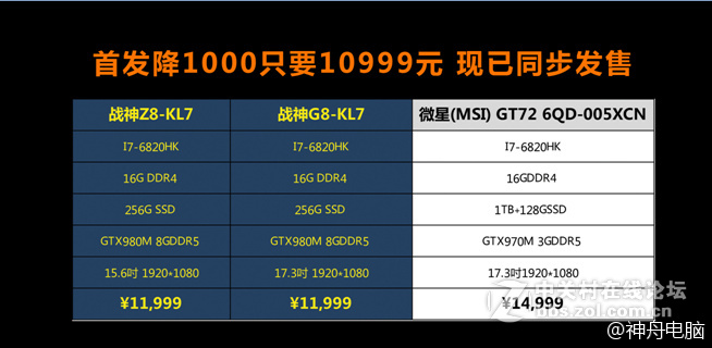 2015神舟新品发布会1015