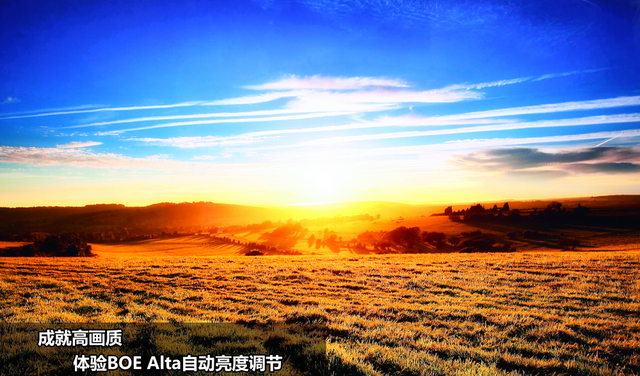 成就高画质 体验BOE Alta自动亮度调节