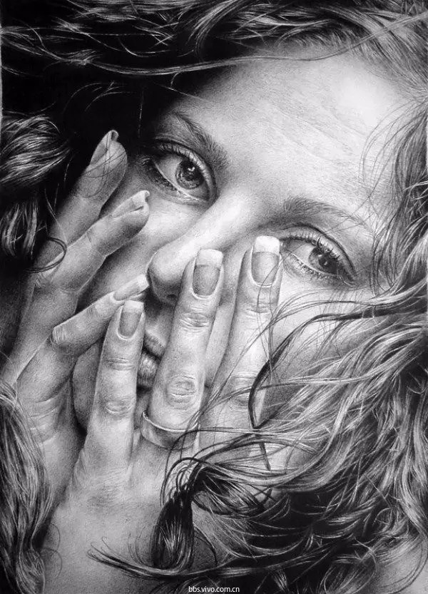 这些铅笔画！真牛！