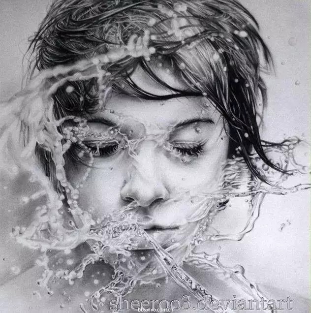 这些铅笔画！真牛！