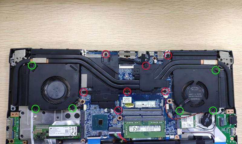 游戏本电脑清灰、换硅脂维护通用教程，机械师T90-Plus为例