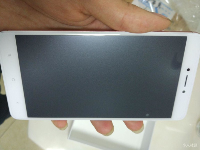 红米note4x开箱晒机图