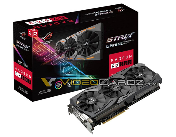 最后一家大牌：华硕RX 580/570也曝光了，你心动了么？