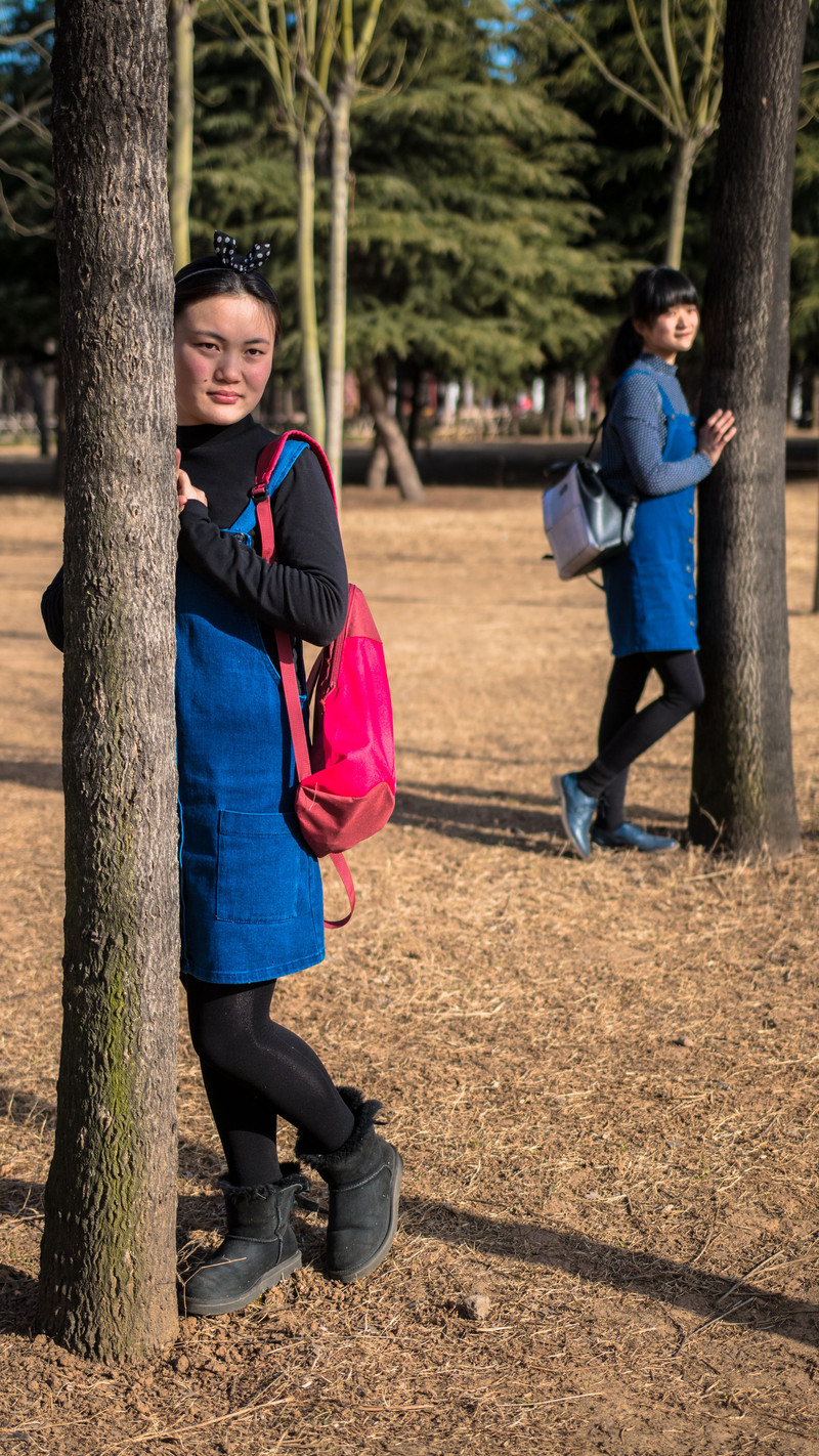 70d适马1835洛阳隋唐遗址公园美女