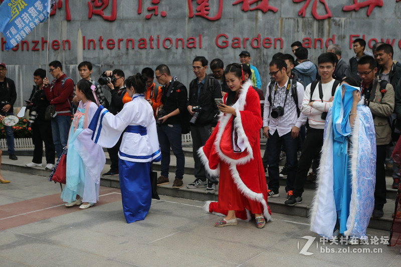 【中关村领衔】2016-12-25园博园大型年末古装大奖赛合照花絮