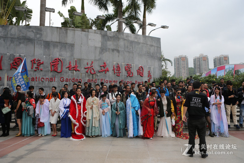 【中关村领衔】2016-12-25园博园大型年末古装大奖赛合照花絮