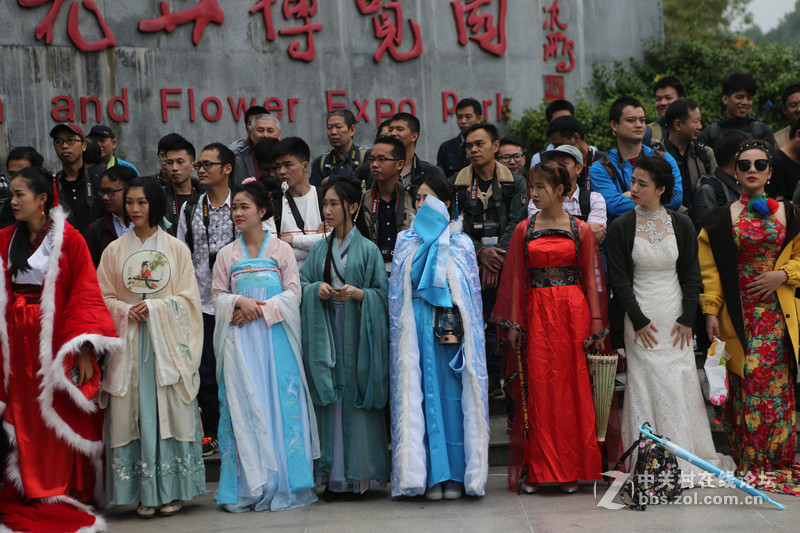 【中关村领衔】2016-12-25园博园大型年末古装大奖赛合照花絮