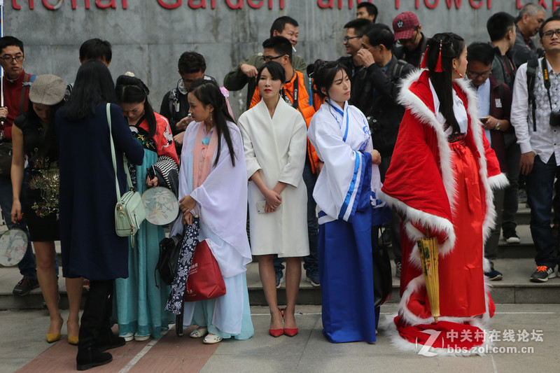 【中关村领衔】2016-12-25园博园大型年末古装大奖赛合照花絮