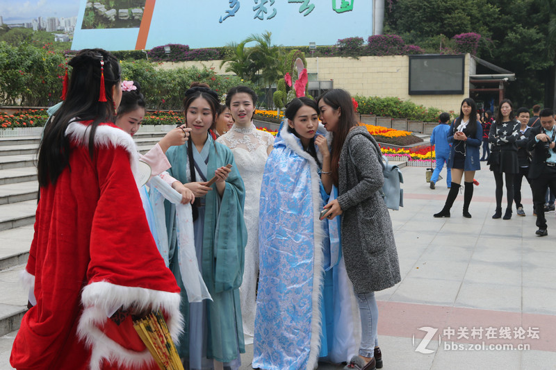 【中关村领衔】2016-12-25园博园大型年末古装大奖赛合照花絮