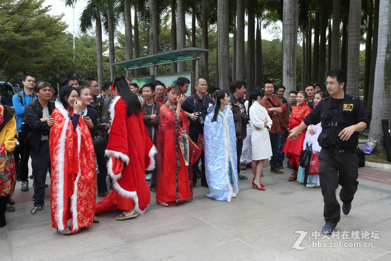 【中关村领衔】2016-12-25园博园大型年末古装大奖赛合照花絮