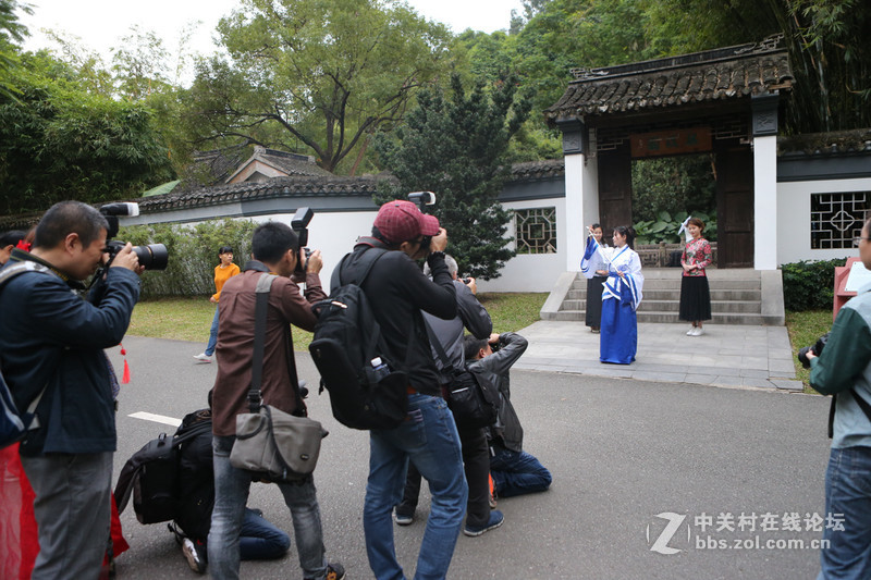 【中关村领衔】2016-12-25园博园大型年末古装大奖赛合照花絮