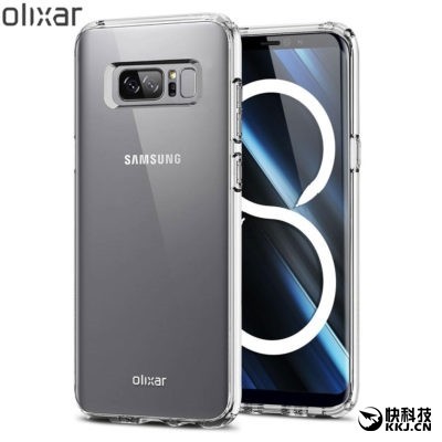 盖乐世Note8真机定型！高清大图首曝：双摄/无光学指纹