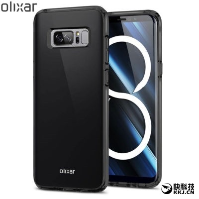 盖乐世Note8真机定型！高清大图首曝：双摄/无光学指纹