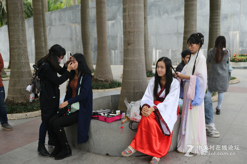 【中关村领衔】2016-12-25园博园大型年末古装大奖赛合照花絮