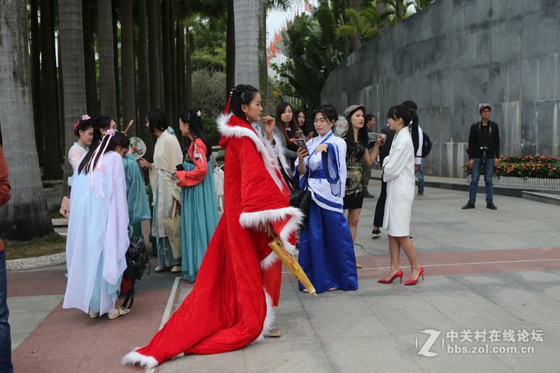 【中关村领衔】2016-12-25园博园大型年末古装大奖赛合照花絮