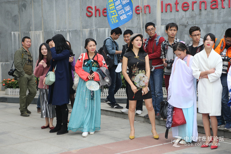 【中关村领衔】2016-12-25园博园大型年末古装大奖赛合照花絮