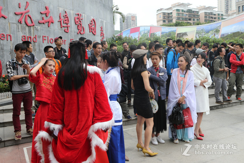 【中关村领衔】2016-12-25园博园大型年末古装大奖赛合照花絮