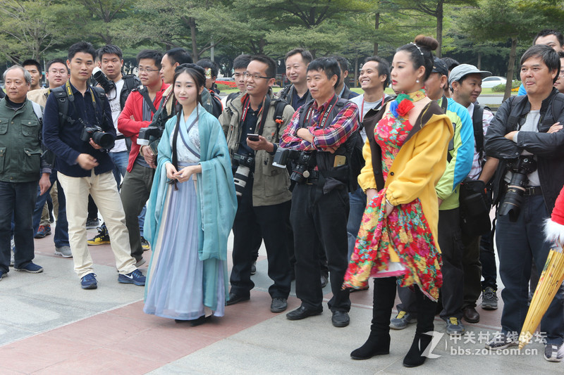 【中关村领衔】2016-12-25园博园大型年末古装大奖赛合照花絮