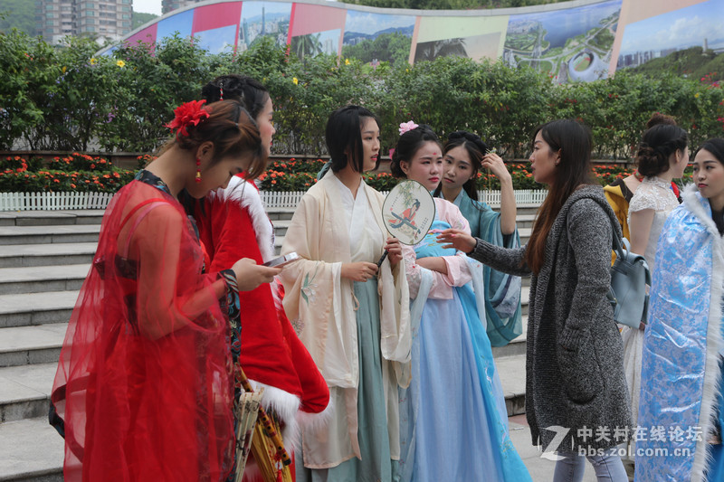 【中关村领衔】2016-12-25园博园大型年末古装大奖赛合照花絮