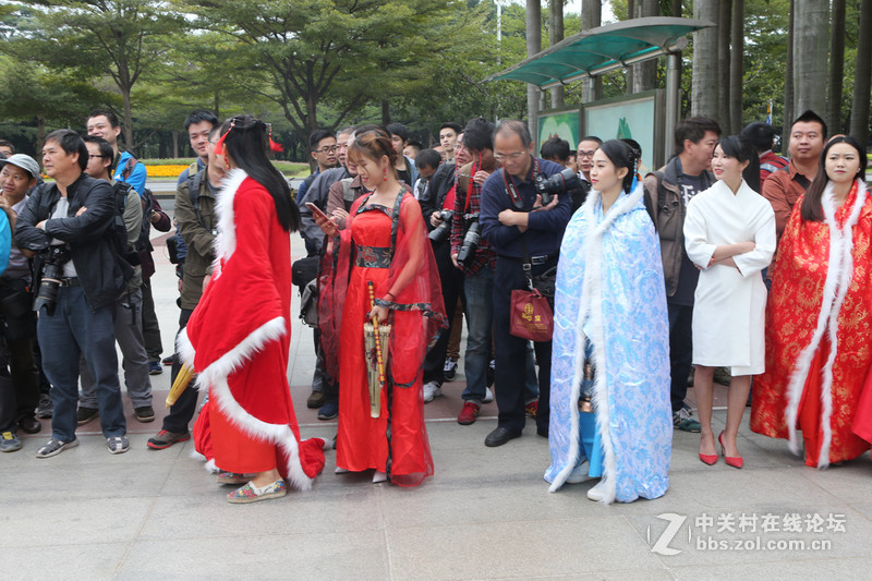 【中关村领衔】2016-12-25园博园大型年末古装大奖赛合照花絮