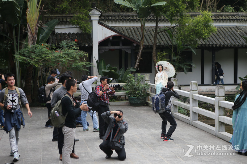 【中关村领衔】2016-12-25园博园大型年末古装大奖赛合照花絮