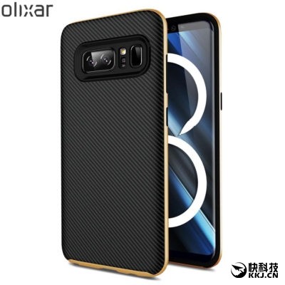 盖乐世Note8真机定型！高清大图首曝：双摄/无光学指纹