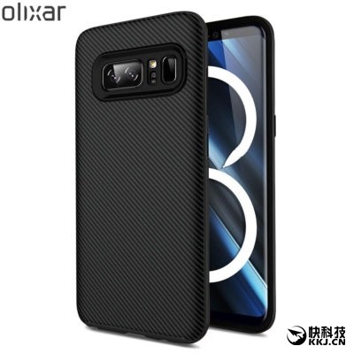 盖乐世Note8真机定型！高清大图首曝：双摄/无光学指纹