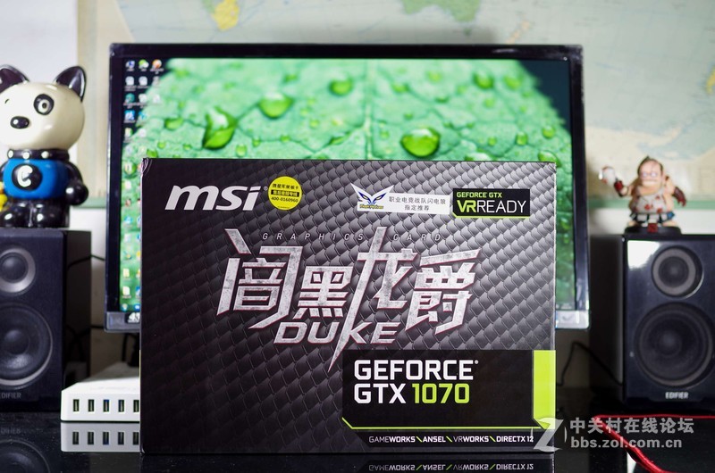 618年中剁手，4k显示器、电脑桌、GTX1070开箱、上机