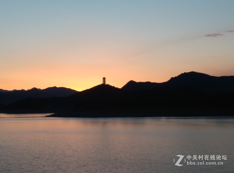 北京平谷金海湖一景