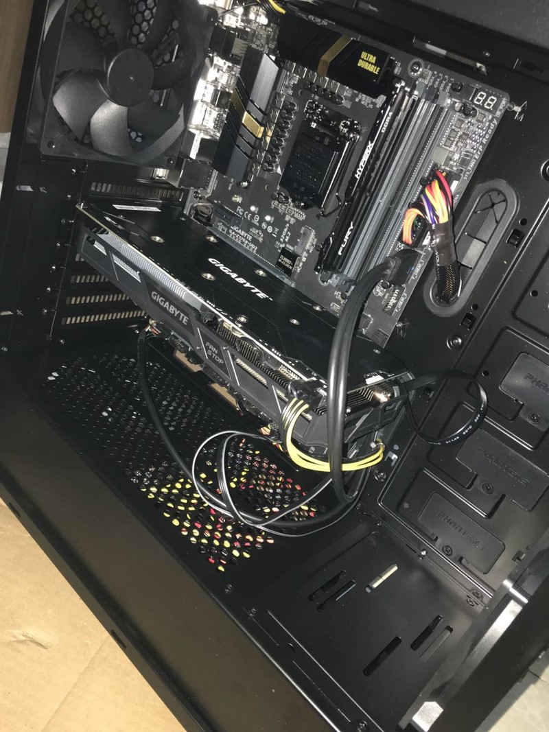 技嘉1060显卡的电源和cpu供电