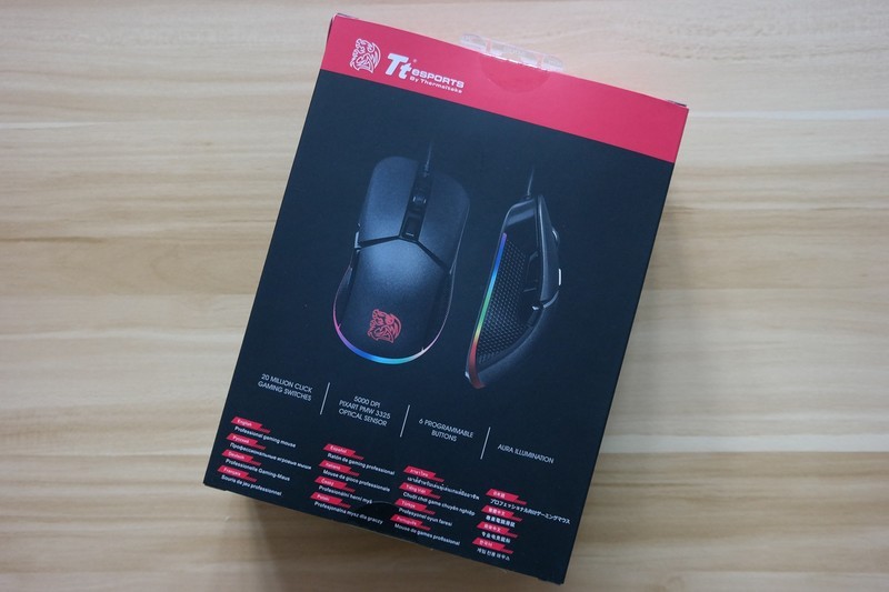 轻量游戏鼠标上手容易！Tt IRIS RGB电竞鼠标开箱评测