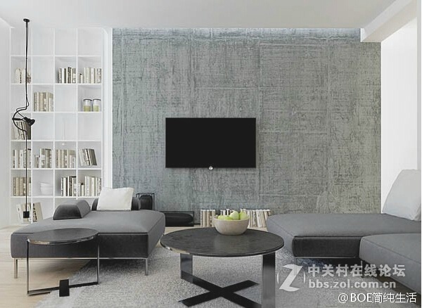 漂亮的装修 BOE点亮客厅！！