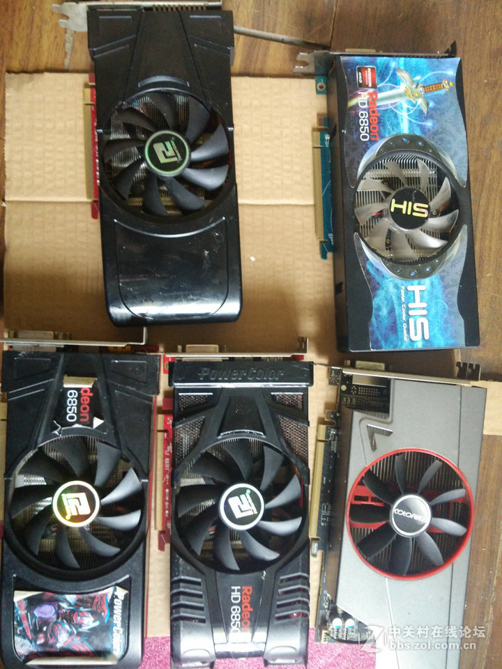几片 6850显卡 有需要的联系