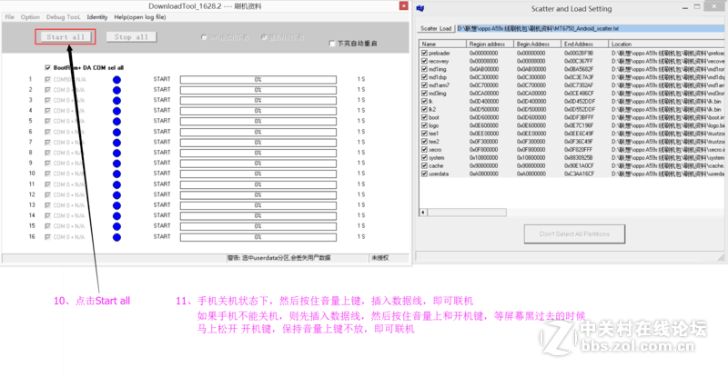 OPPO A37m线刷包 亲测解账户锁 屏锁和开机定屏