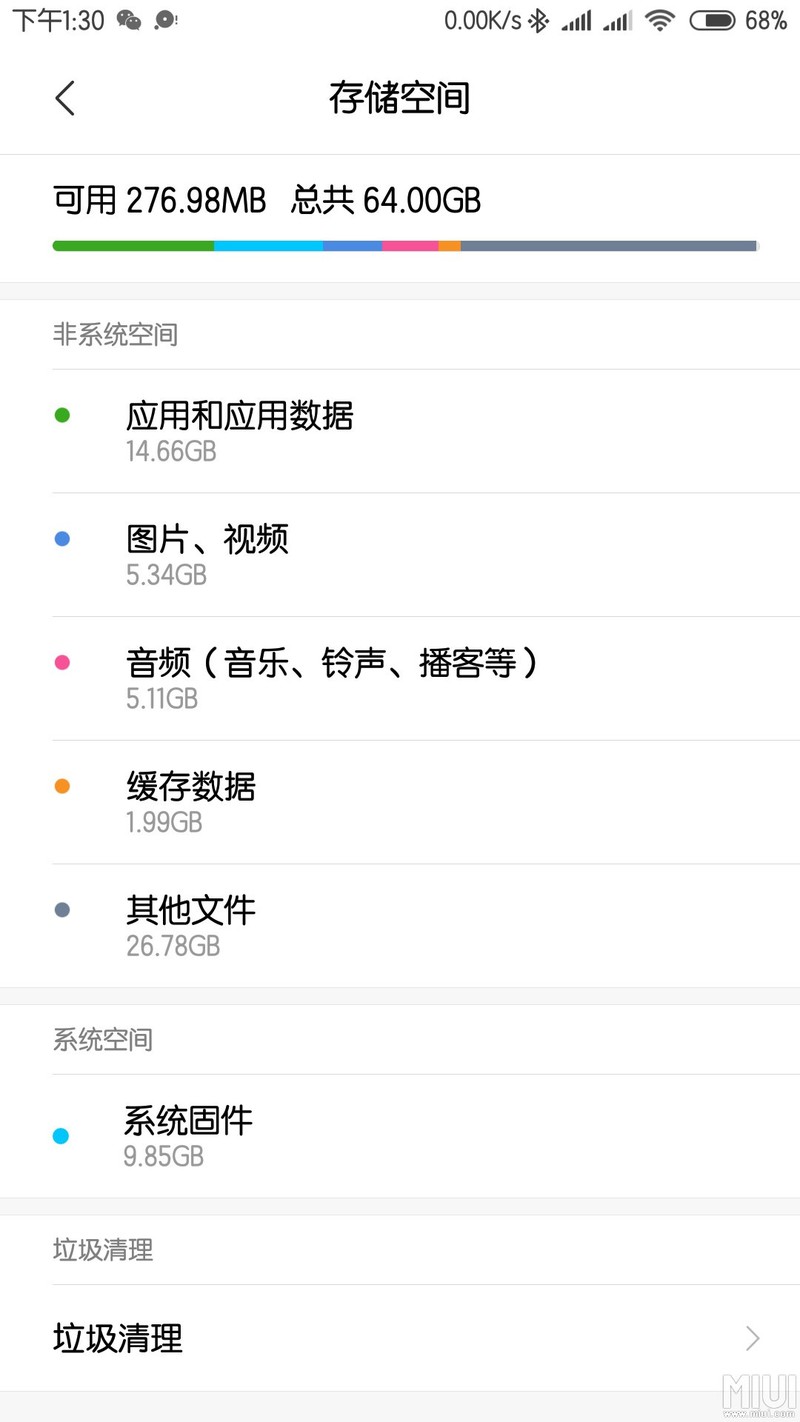 天天提示空间不足，能删的都删了