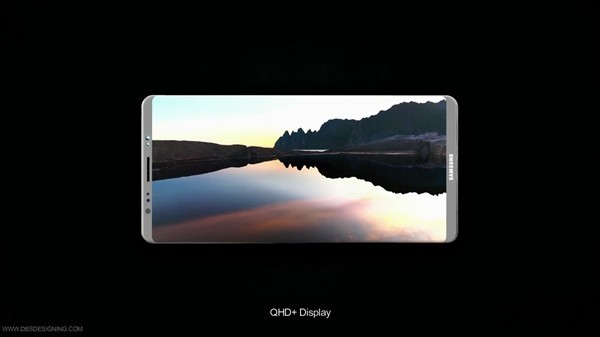 星空体育平台Galaxy 盖乐世Note 8概念渲染：6.4寸全视曲面屏帅翻