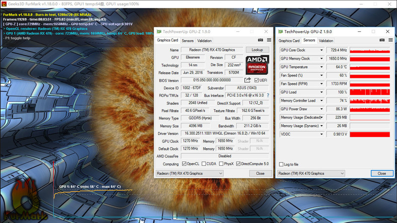 火车开来，STRIX RX470 Z170PRO GAMING 超频信仰主机