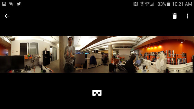 谷歌推Cardboard Camera 让手机变VR相机