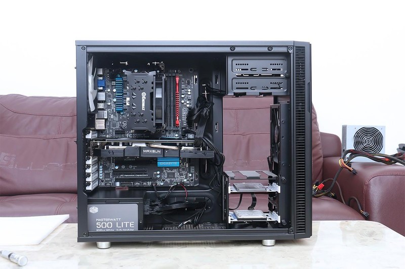 i5-2550K再战五年！老机器升级铭瑄1050Ti+酷冷白牌全模电源+金士顿A400固态