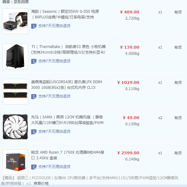 打算下单了，请各位老手看下行不行，有没有更优的选择？