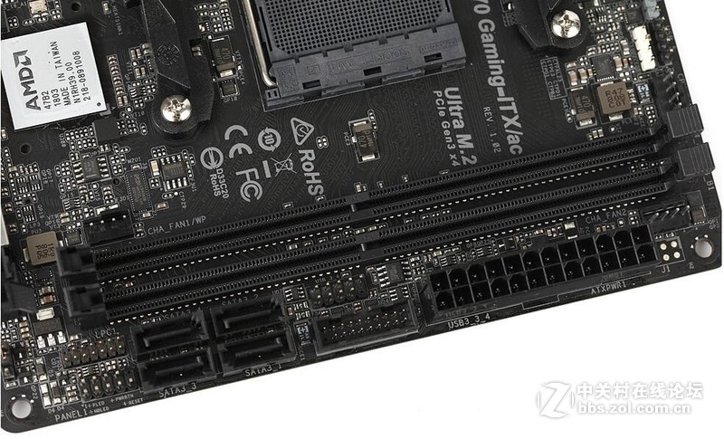 ASRock Fatal1ty X470 Gaming-ITX/ac 评测