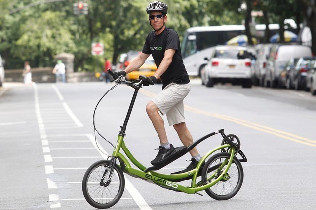 能飙40KM/h ElliptiGO空中漫步代步工具