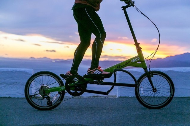 能飙40KM/h ElliptiGO空中漫步代步工具