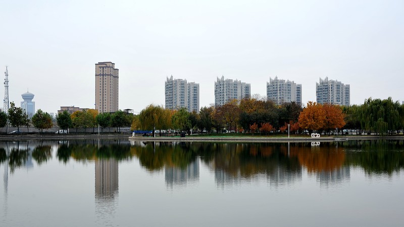 初冬的泰丰公园2018【风景摄影】